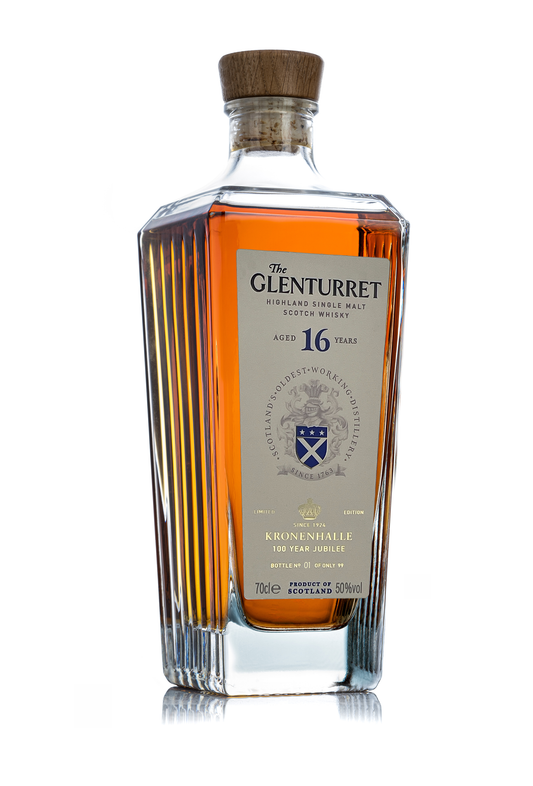 Kronenhalle – 100 Year Jubilee Whisky «The Glenturret» 16 Years